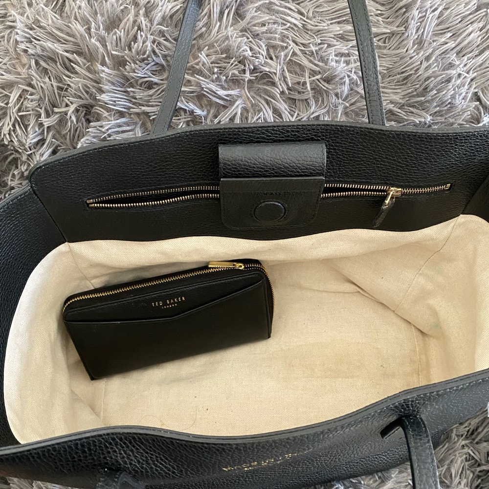 Gucci Swing leather tote bag. - Picture 3 of 4